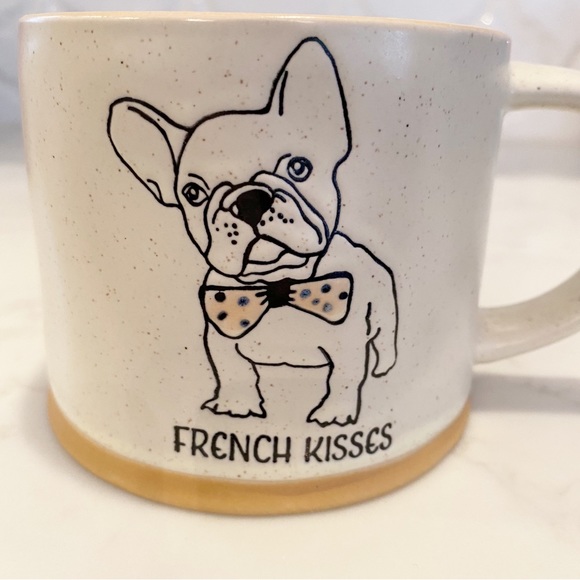 French Kisses Bulldog Pink Mug Frenchie - Picture 7 of 14